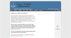 Desktop Screenshot of ebuyer-feedback.com